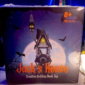 Jack's House Creative Building Block Toy - Black and Gray